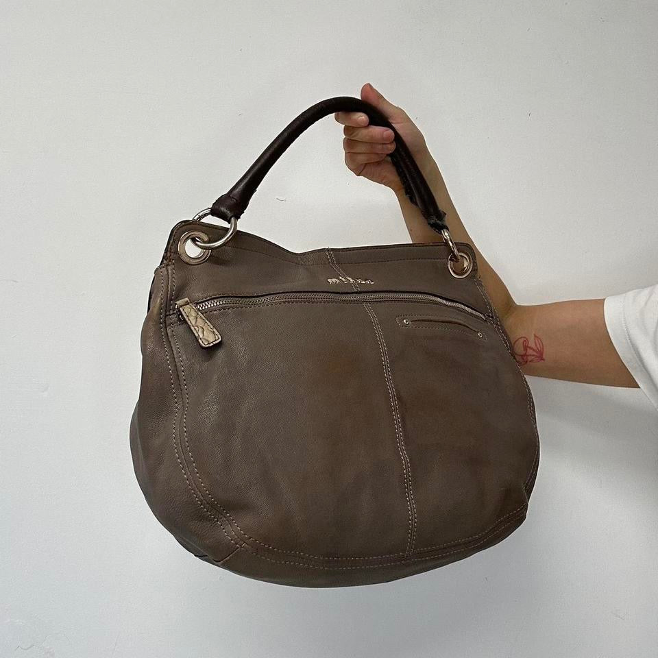 brown faux leather snakeskin print one strap shoulder bag