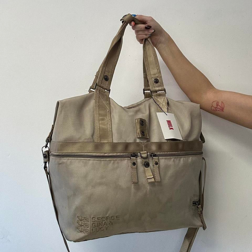 beige Window Seat George Gina and Lucy shoulder bag