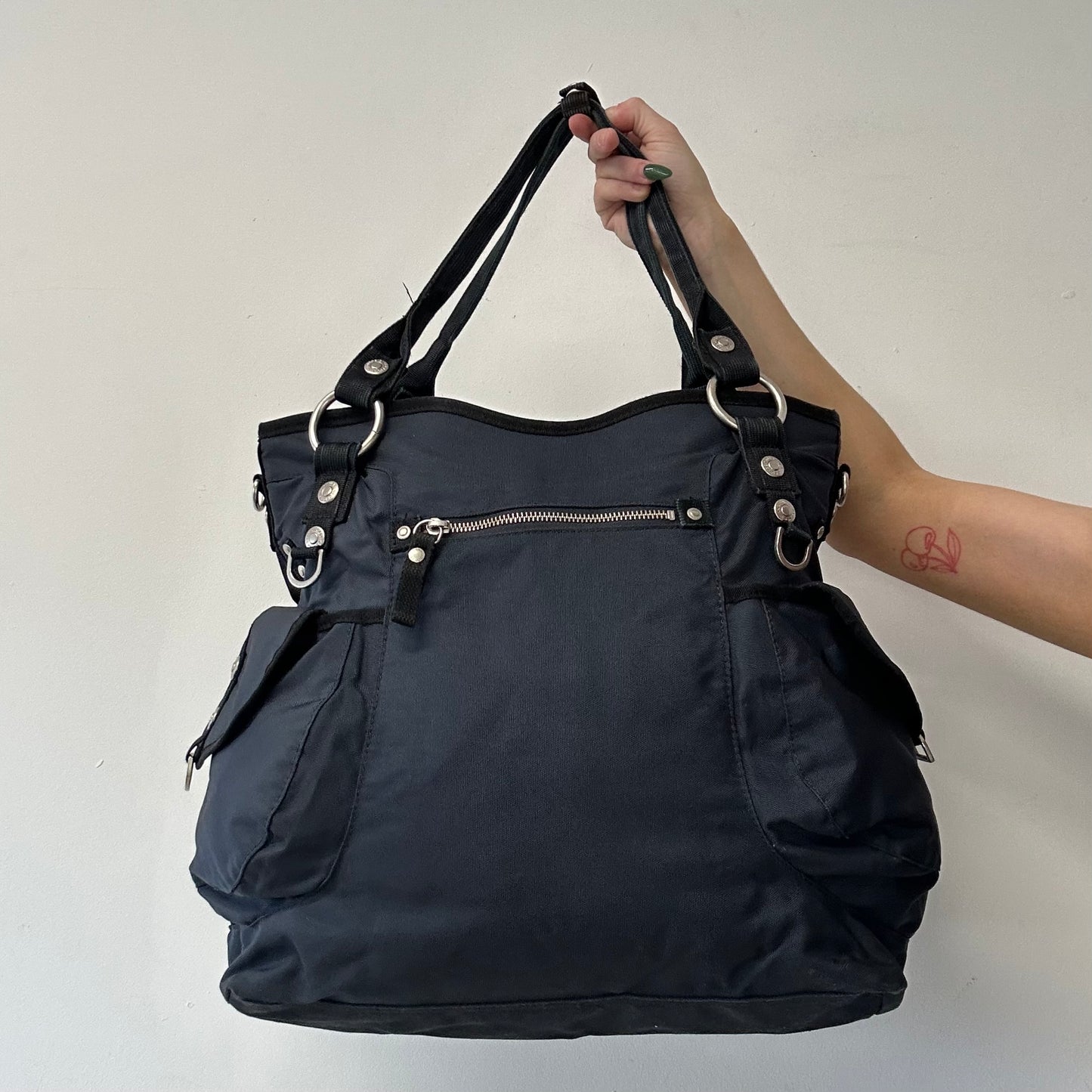 navy George Gina and Lucy dia_monde handbag