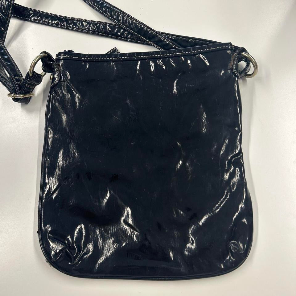 multicoloured sequin patchwork shoulder bag