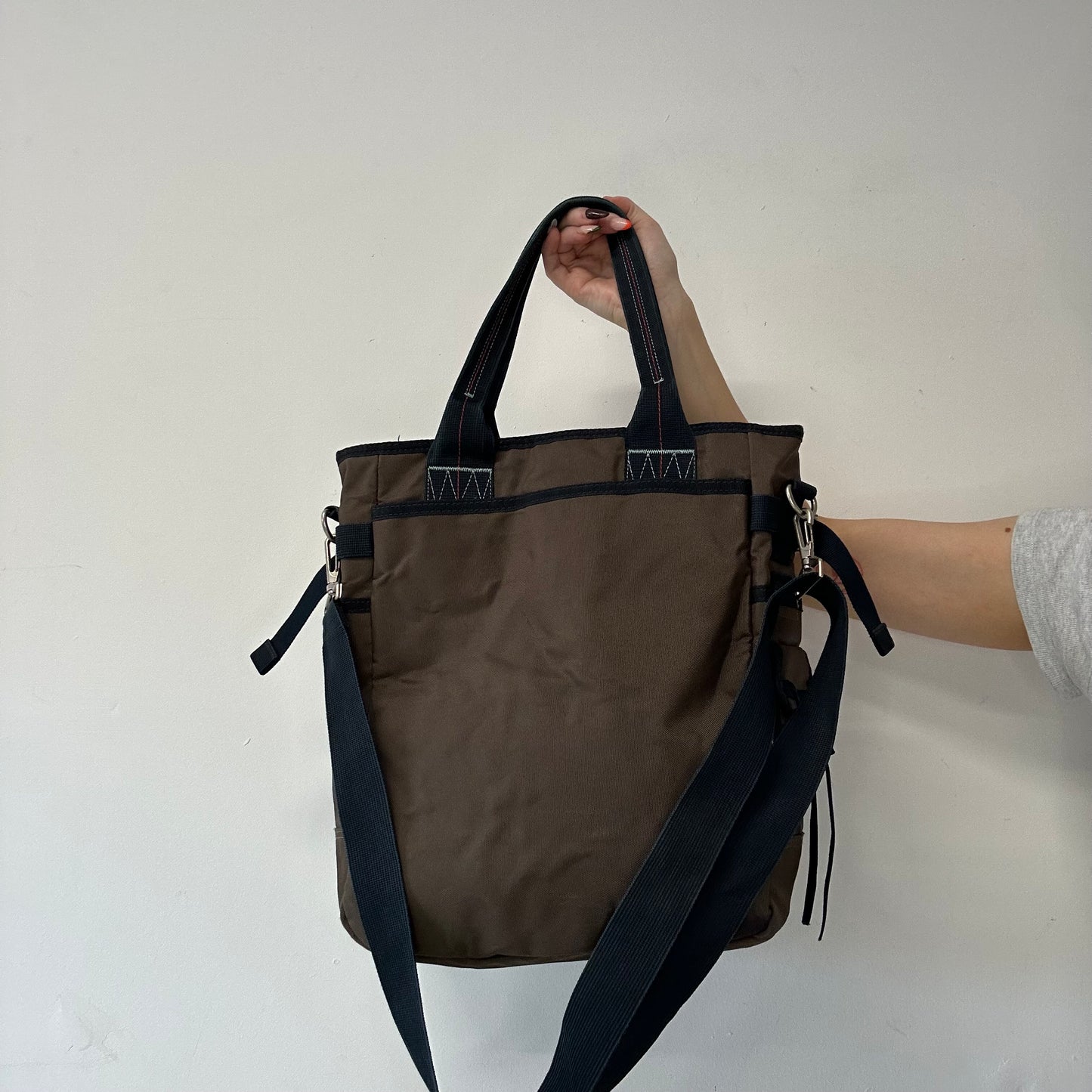 khaki and navy little sushi George Gina and Lucy shoulder bag