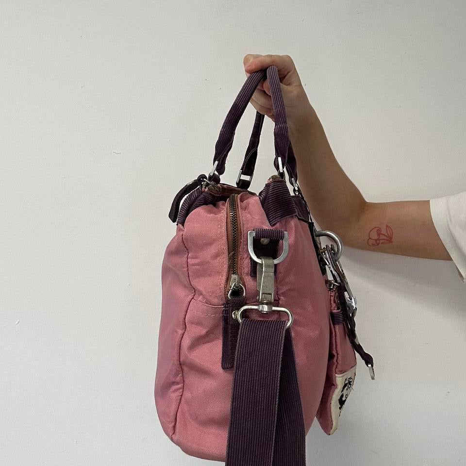 purple and pink Miss Perfect George Gina and Lucy shoulder bag