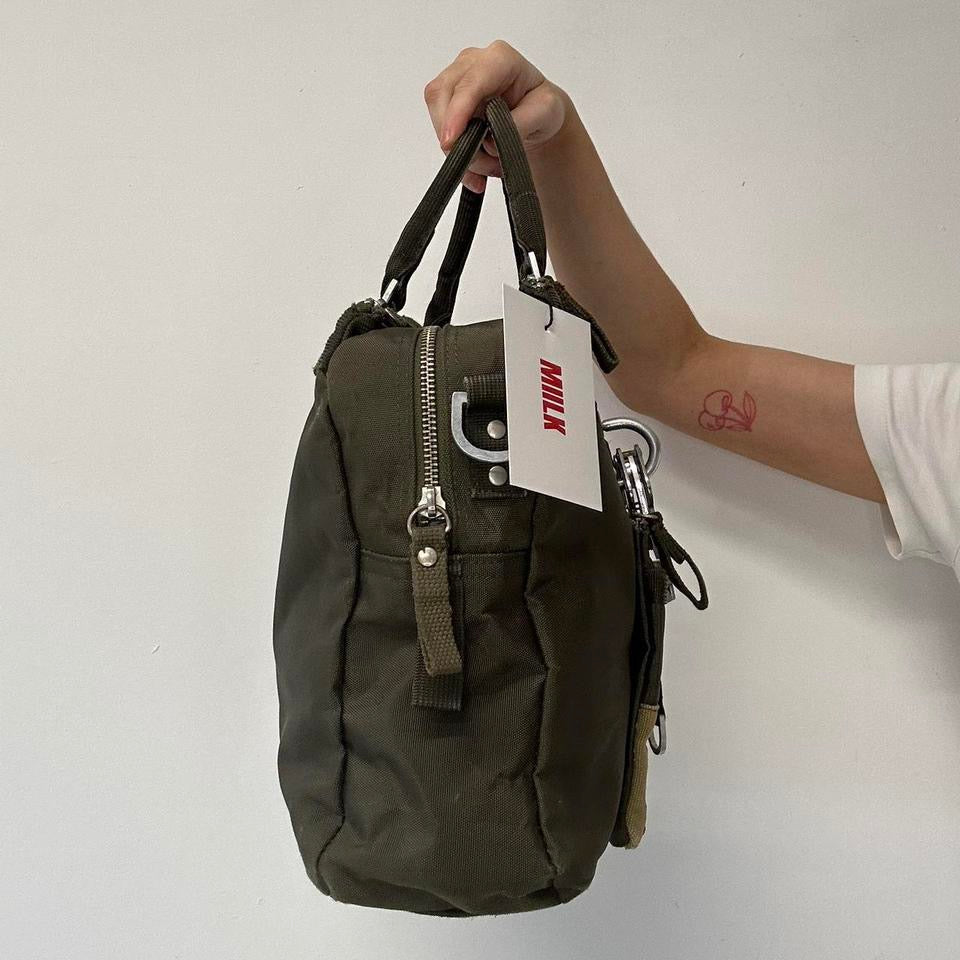 khaki Miss Perfect George Gina and Lucy shoulder bag
